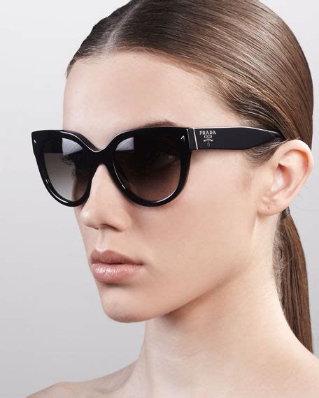 cat eye glasses frames prada|59mm cat eye sunglasses prada.